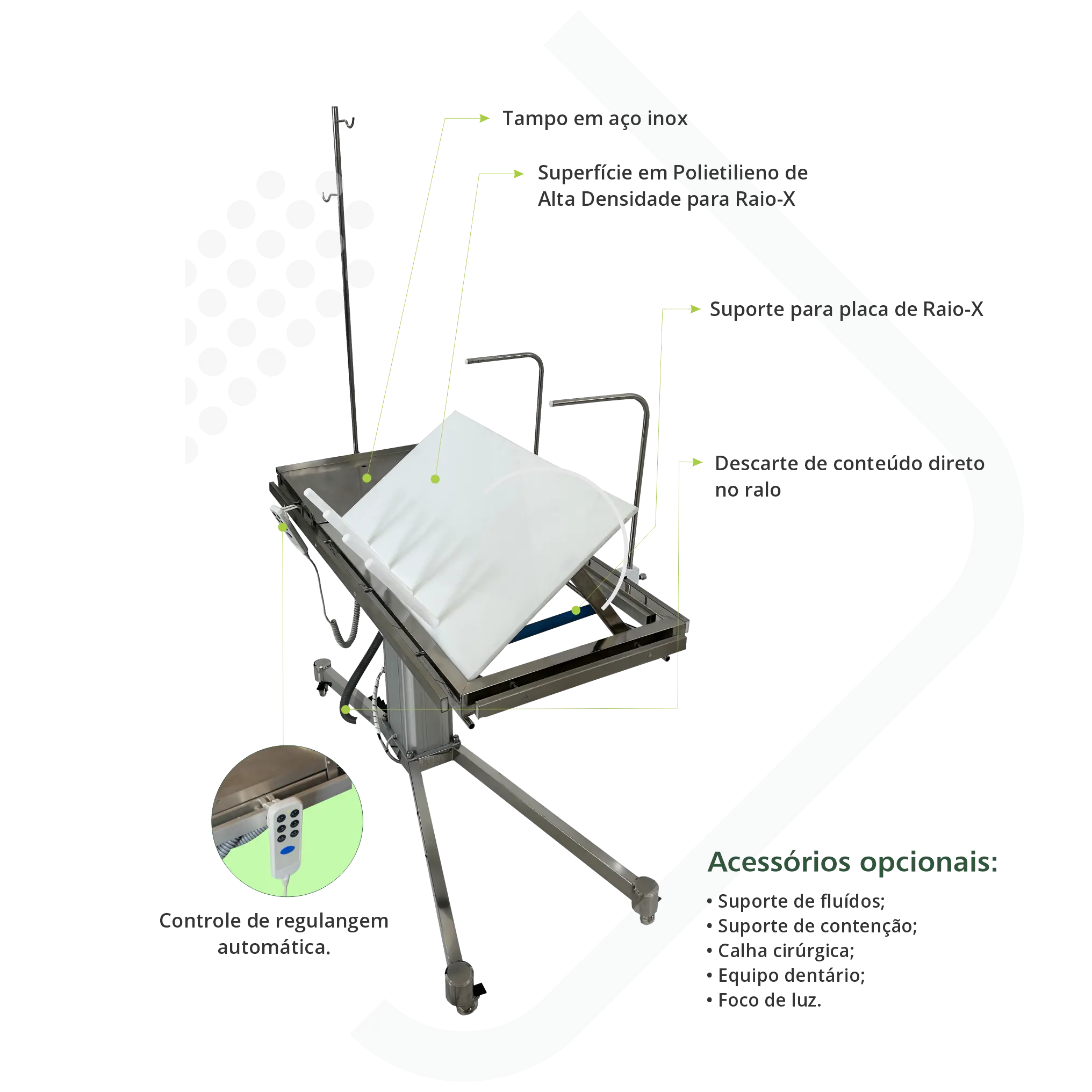 Suprema Master - mesa veterinária