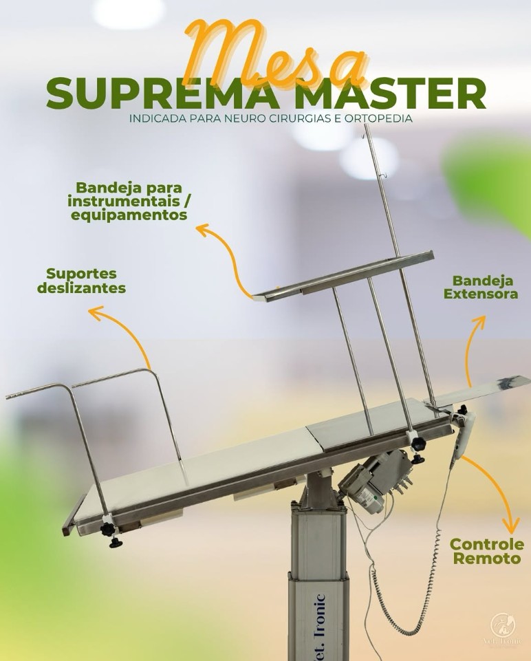 mesa veterinaria - suprema master